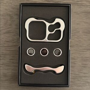 Minimalist iPhone Case for iPhone 17 Pro Max Metal Magnetic Protector Lens Case